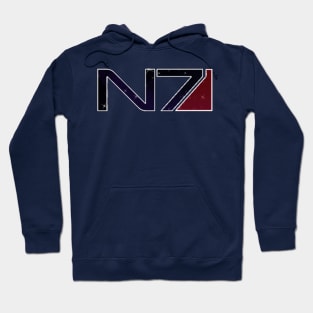 Mass Effect N7 Space Logo Hoodie